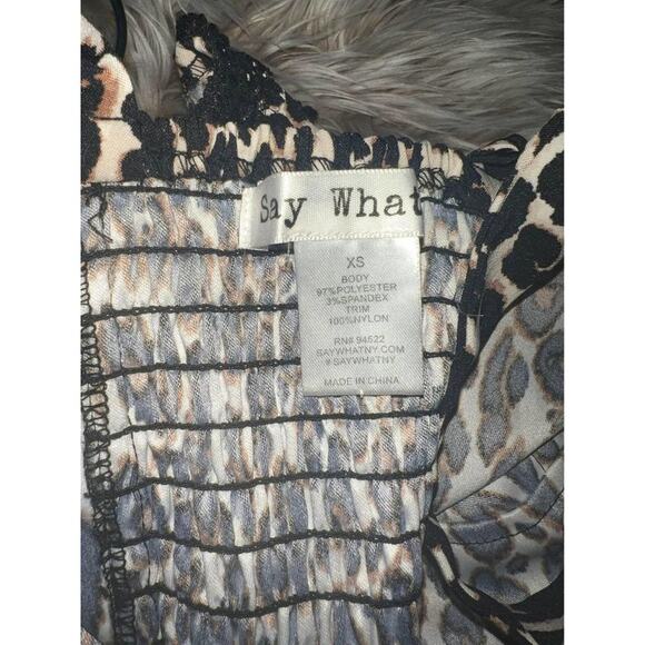 Say What Women's Cropped Tank Top - Picture 8 of 8